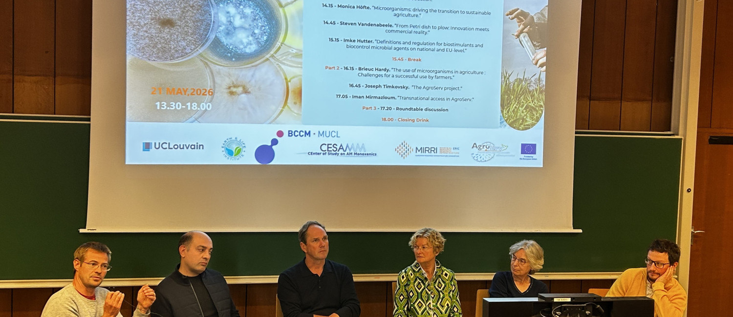 MIRRI-Belgium connects microbial innovation and agroecology through the AgroServ project