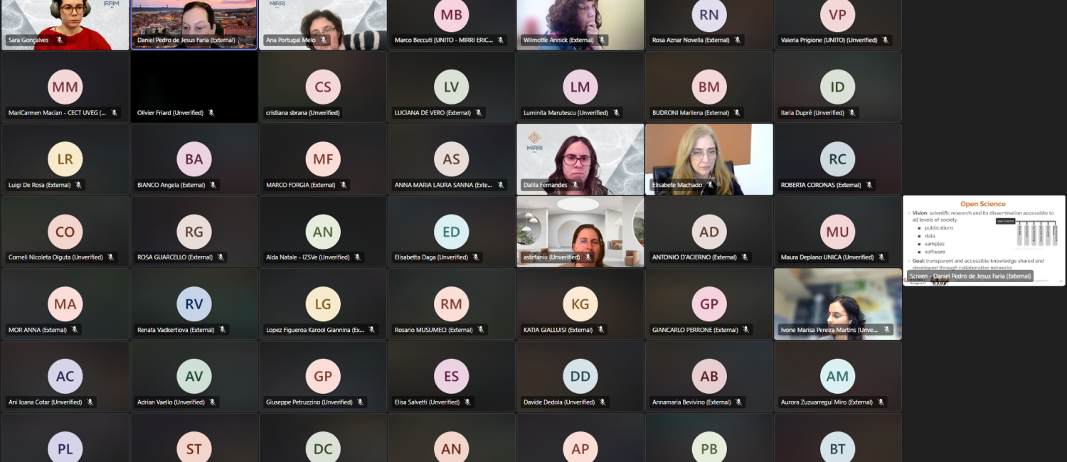 MIRRI-ERIC Research Data Management Webinar Has Positive Impact on a Global Audience